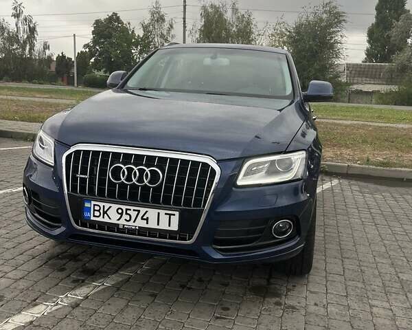Синий Ауди Ку 5, объемом двигателя 1.98 л и пробегом 126 тыс. км за 17300 $, фото 1 на Automoto.ua