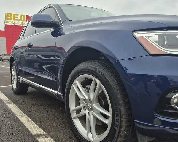 Синий Ауди Ку 5, объемом двигателя 1.98 л и пробегом 135 тыс. км за 18500 $, фото 1 на Automoto.ua