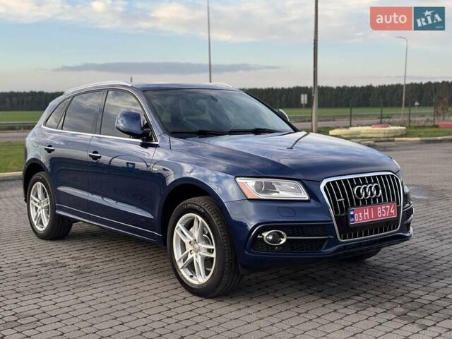 Синий Ауди Ку 5, объемом двигателя 1.98 л и пробегом 205 тыс. км за 15900 $, фото 1 на Automoto.ua