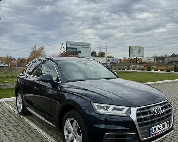 Синий Ауди Ку 5, объемом двигателя 1.98 л и пробегом 115 тыс. км за 27000 $, фото 1 на Automoto.ua