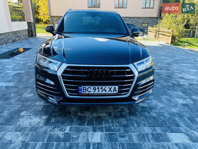 Синий Ауди Ку 5, объемом двигателя 2 л и пробегом 163 тыс. км за 24800 $, фото 1 на Automoto.ua