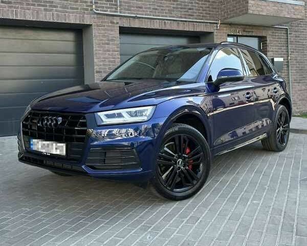 Синій Ауді Ку 5, об'ємом двигуна 2 л та пробігом 124 тис. км за 17511 $, фото 1 на Automoto.ua