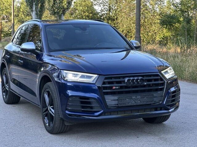 Синий Ауди Ку 5, объемом двигателя 3 л и пробегом 171 тыс. км за 34500 $, фото 1 на Automoto.ua