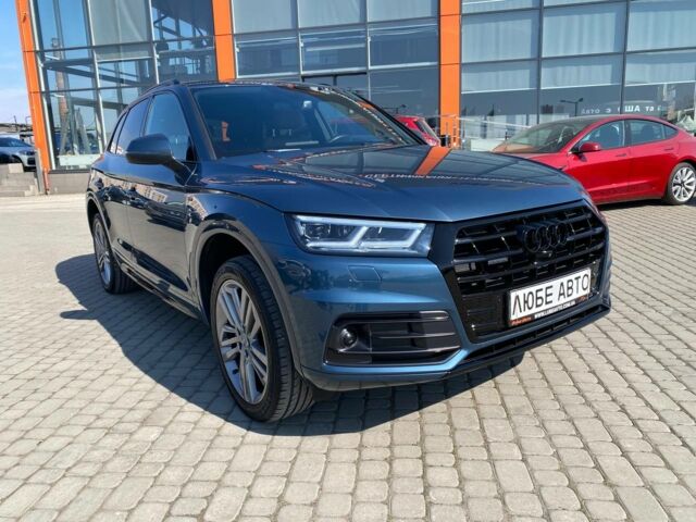 Синий Ауди Ку 5, объемом двигателя 2 л и пробегом 151 тыс. км за 32500 $, фото 1 на Automoto.ua