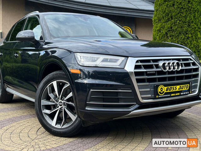 Синий Ауди Ку 5, объемом двигателя 2 л и пробегом 62 тыс. км за 27700 $, фото 1 на Automoto.ua