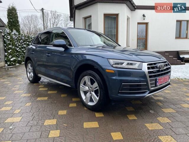Синий Ауди Ку 5, объемом двигателя 1.98 л и пробегом 136 тыс. км за 22700 $, фото 1 на Automoto.ua