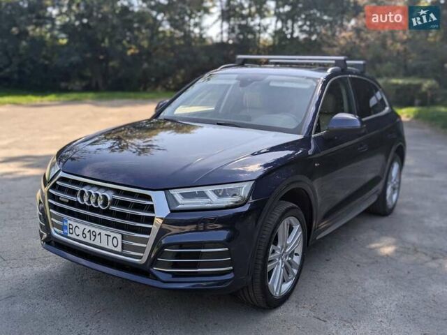 Синий Ауди Ку 5, объемом двигателя 1.98 л и пробегом 189 тыс. км за 21800 $, фото 1 на Automoto.ua
