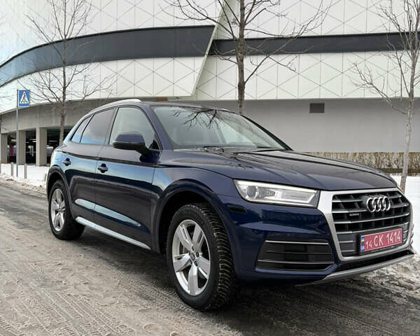 Синий Ауди Ку 5, объемом двигателя 2 л и пробегом 138 тыс. км за 25000 $, фото 1 на Automoto.ua