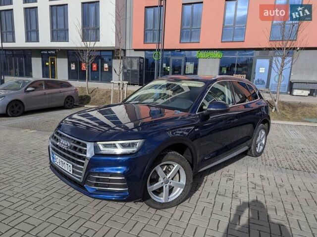 Синий Ауди Ку 5, объемом двигателя 1.98 л и пробегом 192 тыс. км за 21500 $, фото 1 на Automoto.ua