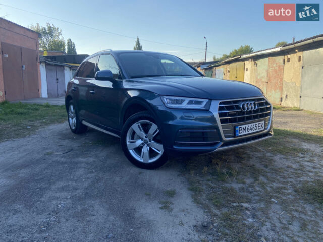 Синий Ауди Ку 5, объемом двигателя 1.98 л и пробегом 203 тыс. км за 25400 $, фото 1 на Automoto.ua