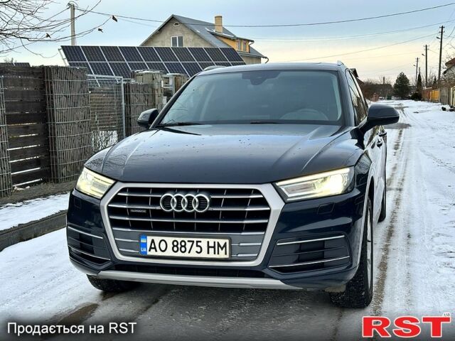 Синий Ауди Ку 5, объемом двигателя 2 л и пробегом 176 тыс. км за 23499 $, фото 1 на Automoto.ua