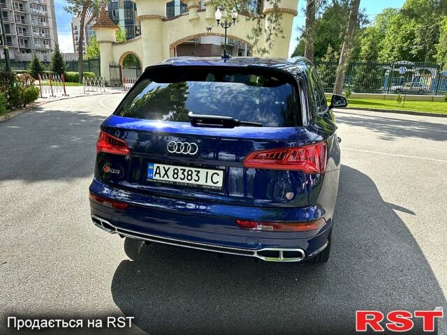 Синий Ауди Ку 5, объемом двигателя 3 л и пробегом 24 тыс. км за 39500 $, фото 1 на Automoto.ua