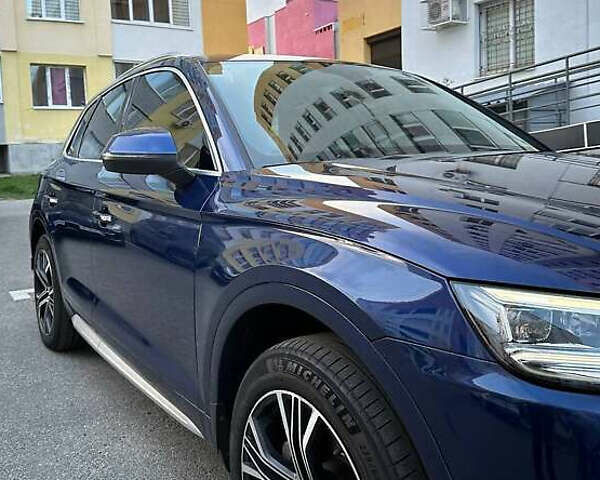 Синий Ауди Ку 5, объемом двигателя 1.98 л и пробегом 105 тыс. км за 21000 $, фото 1 на Automoto.ua