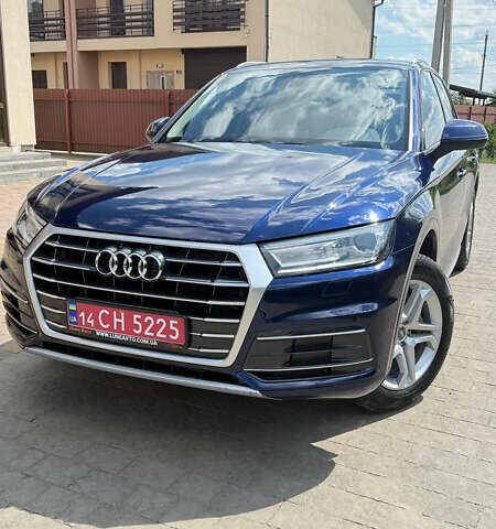 Синий Ауди Ку 5, объемом двигателя 2 л и пробегом 115 тыс. км за 24500 $, фото 1 на Automoto.ua
