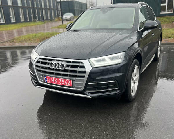 Синий Ауди Ку 5, объемом двигателя 2 л и пробегом 179 тыс. км за 23400 $, фото 1 на Automoto.ua