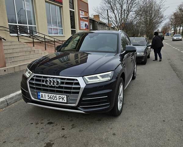 Синий Ауди Ку 5, объемом двигателя 1.98 л и пробегом 130 тыс. км за 26990 $, фото 1 на Automoto.ua