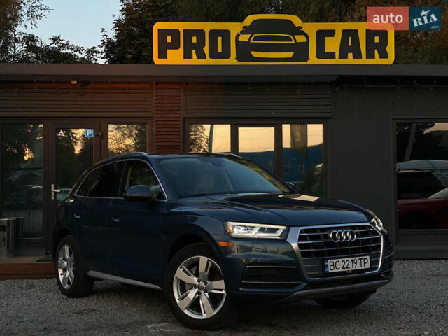 Синий Ауди Ку 5, объемом двигателя 1.98 л и пробегом 83 тыс. км за 27900 $, фото 1 на Automoto.ua