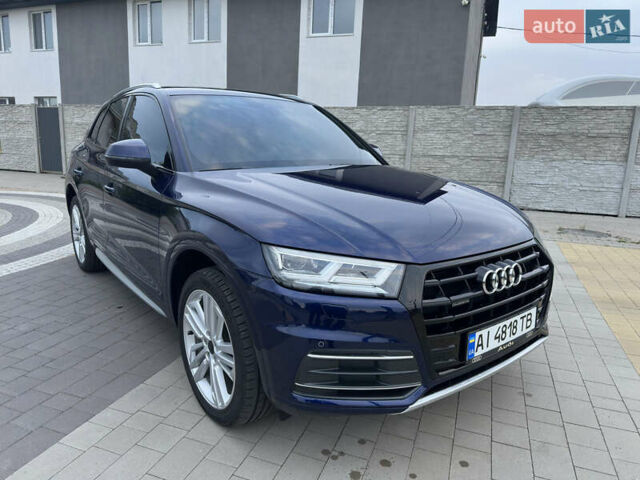 Синий Ауди Ку 5, объемом двигателя 1.98 л и пробегом 154 тыс. км за 22700 $, фото 1 на Automoto.ua