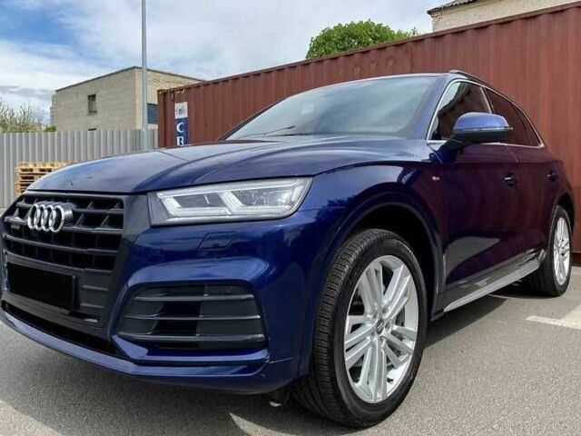 Синий Ауди Ку 5, объемом двигателя 2 л и пробегом 93 тыс. км за 18200 $, фото 1 на Automoto.ua