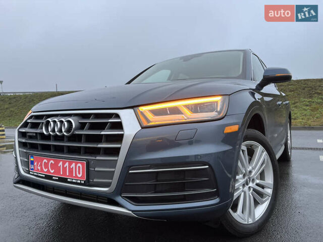 Синий Ауди Ку 5, объемом двигателя 1.98 л и пробегом 61 тыс. км за 29900 $, фото 1 на Automoto.ua