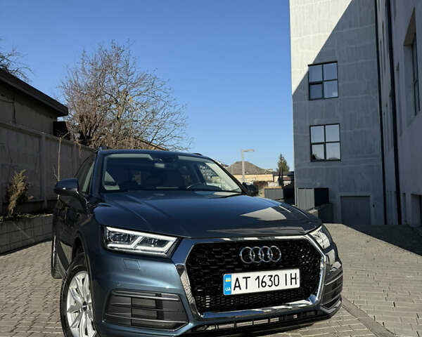 Синий Ауди Ку 5, объемом двигателя 1.98 л и пробегом 95 тыс. км за 25800 $, фото 1 на Automoto.ua