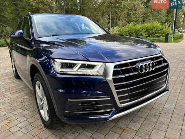 Синий Ауди Ку 5, объемом двигателя 1.98 л и пробегом 140 тыс. км за 27000 $, фото 1 на Automoto.ua