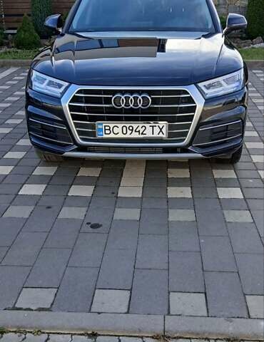 Ауді Ку 5 2019 у Стрые на Automoto.ua Синій Ауді Ку 5, об'ємом двигуна 1.98 л та пробігом 71 тис. км за 28400 $, фото 1 на Automoto.ua