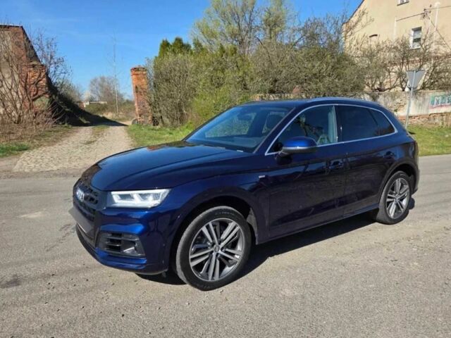 Синий Ауди Ку 5, объемом двигателя 2 л и пробегом 73 тыс. км за 18000 $, фото 1 на Automoto.ua