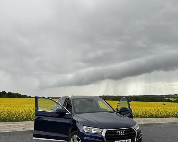 Синий Ауди Ку 5, объемом двигателя 1.98 л и пробегом 109 тыс. км за 28800 $, фото 1 на Automoto.ua