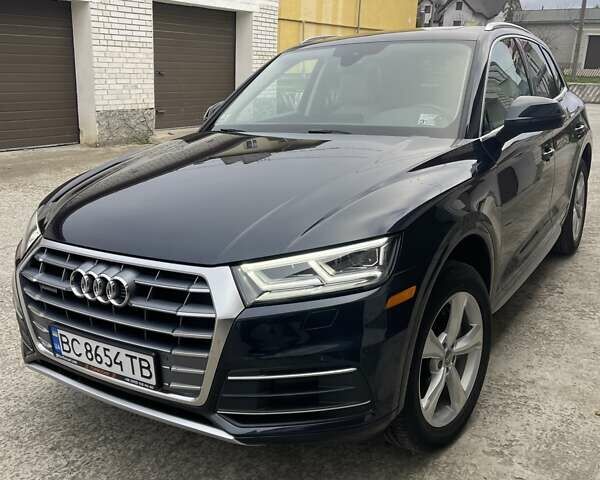 Синий Ауди Ку 5, объемом двигателя 1.98 л и пробегом 79 тыс. км за 28100 $, фото 1 на Automoto.ua