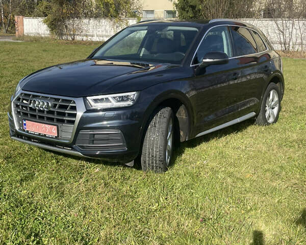 Синий Ауди Ку 5, объемом двигателя 1.98 л и пробегом 123 тыс. км за 24500 $, фото 1 на Automoto.ua