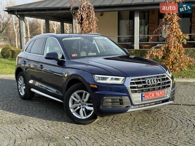 Синий Ауди Ку 5, объемом двигателя 1.98 л и пробегом 79 тыс. км за 27500 $, фото 1 на Automoto.ua