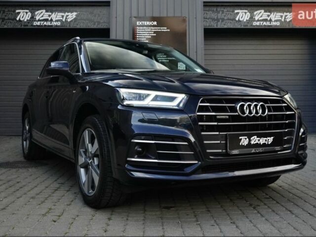 Синий Ауди Ку 5, объемом двигателя 2 л и пробегом 125 тыс. км за 39500 $, фото 1 на Automoto.ua