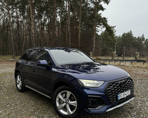 Синій Ауді Ку 5, об'ємом двигуна 1.98 л та пробігом 48 тис. км за 32800 $, фото 1 на Automoto.ua