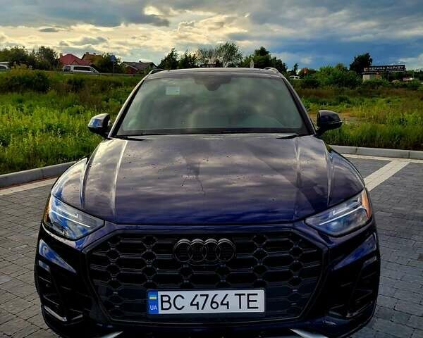 Синий Ауди Ку 5, объемом двигателя 1.98 л и пробегом 26 тыс. км за 31099 $, фото 1 на Automoto.ua