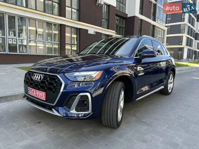 Синий Ауди Ку 5, объемом двигателя 1.98 л и пробегом 59 тыс. км за 32000 $, фото 1 на Automoto.ua