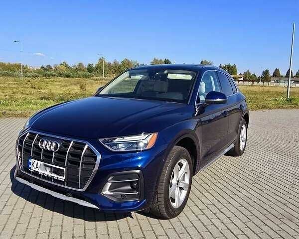 Синий Ауди Ку 5, объемом двигателя 2.5 л и пробегом 80 тыс. км за 25500 $, фото 1 на Automoto.ua