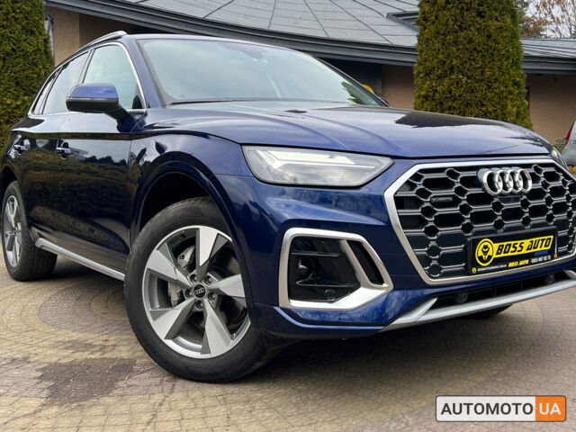 Синий Ауди Ку 5, объемом двигателя 2 л и пробегом 6 тыс. км за 40999 $, фото 1 на Automoto.ua