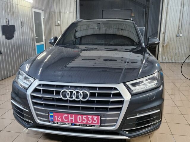 Синий Ауди Ку 5, объемом двигателя 2 л и пробегом 161 тыс. км за 25000 $, фото 1 на Automoto.ua