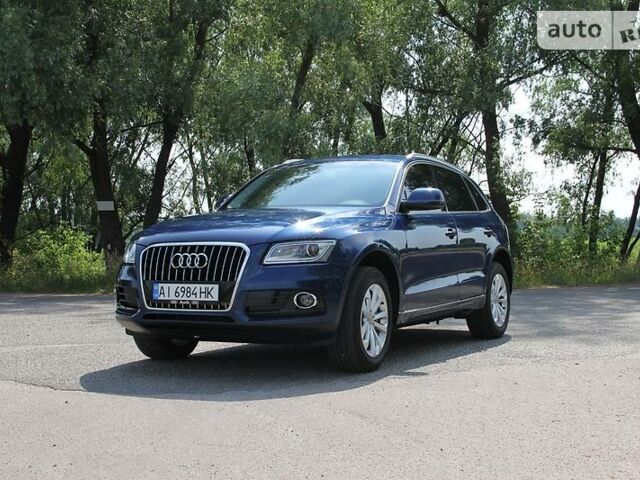 Синій Ауді Ку 5, об'ємом двигуна 2 л та пробігом 22 тис. км за 41300 $, фото 1 на Automoto.ua