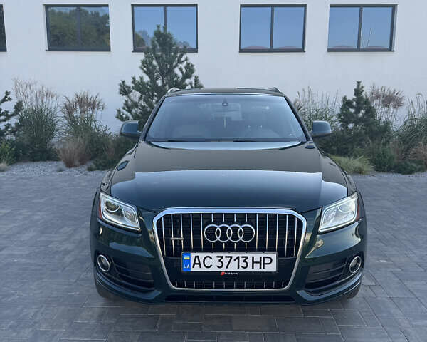 Зеленый Ауди Ку 5, объемом двигателя 3 л и пробегом 205 тыс. км за 18500 $, фото 1 на Automoto.ua