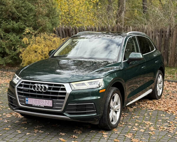 Зеленый Ауди Ку 5, объемом двигателя 2 л и пробегом 220 тыс. км за 18850 $, фото 1 на Automoto.ua