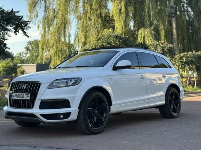 Белый Ауди Ку 7, объемом двигателя 3 л и пробегом 350 тыс. км за 17800 $, фото 1 на Automoto.ua