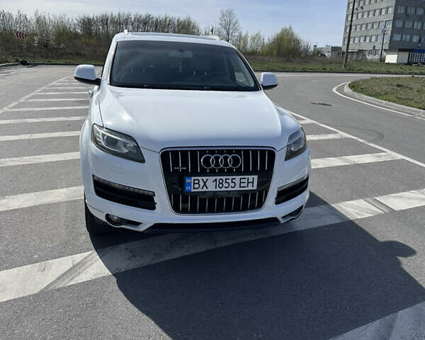 Белый Ауди Ку 7, объемом двигателя 2.97 л и пробегом 186 тыс. км за 22500 $, фото 1 на Automoto.ua