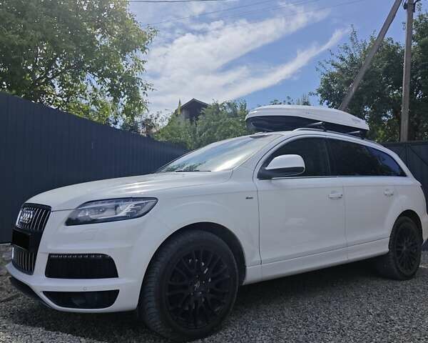 Ауди Ку 7 2011 в Тернополе на Automoto.ua Белый Ауди Ку 7, объемом двигателя 4.13 л и пробегом 221 тыс. км за 28300 $, фото 1 на Automoto.ua
