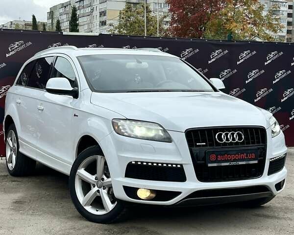 Белый Ауди Ку 7, объемом двигателя 3 л и пробегом 284 тыс. км за 14500 $, фото 1 на Automoto.ua