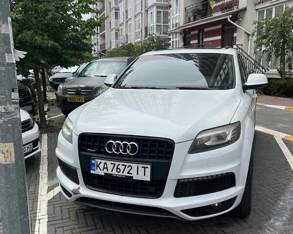 Белый Ауди Ку 7, объемом двигателя 3 л и пробегом 220 тыс. км за 15000 $, фото 1 на Automoto.ua