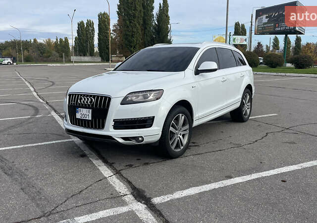 Ауді Ку 7 2012 у Кременчуге на Automoto.ua Білий Ауді Ку 7, об'ємом двигуна 3 л та пробігом 186 тис. км за 17000 $, фото 1 на Automoto.ua