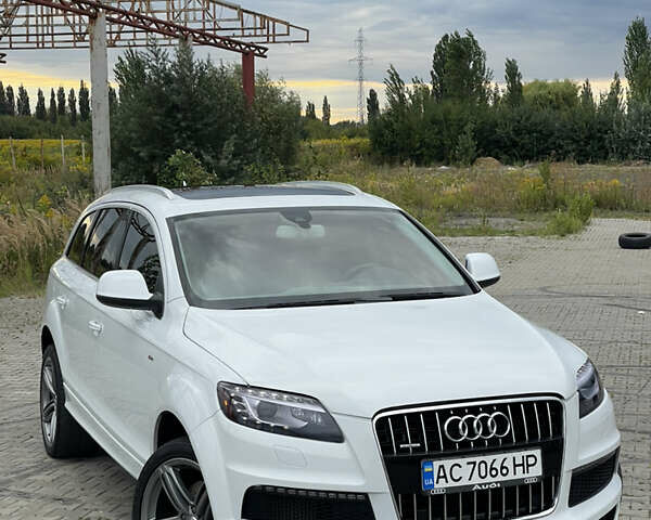 Ауди Ку 7 2013 в Луцке на Automoto.ua Белый Ауди Ку 7, объемом двигателя 2.97 л и пробегом 226 тыс. км за 18999 $, фото 1 на Automoto.ua