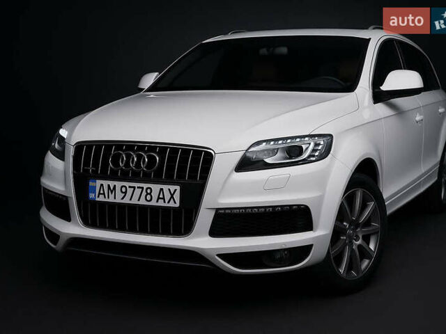 Белый Ауди Ку 7, объемом двигателя 3 л и пробегом 177 тыс. км за 19900 $, фото 1 на Automoto.ua